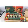Image 3 : Vintage NOMA Bubble-Lites Christmas Lights, Glass Ornaments, Pinecones and Noel Candle Holders
