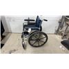 Image 2 : Invacare Tracer EX2 Manual Wheelchair with Detachable Swing-Away Legrests and Seat Cushion