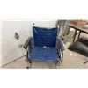 Image 3 : Invacare Tracer EX2 Manual Wheelchair with Detachable Swing-Away Legrests and Seat Cushion