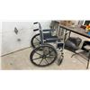 Image 4 : Invacare Tracer EX2 Manual Wheelchair with Detachable Swing-Away Legrests and Seat Cushion