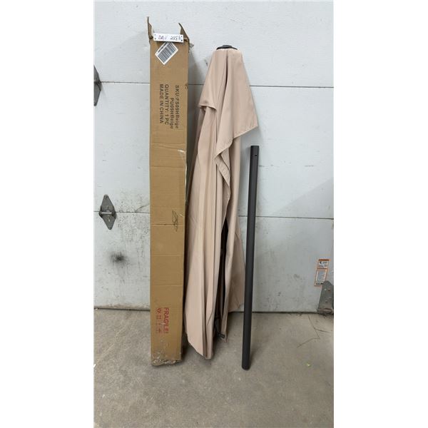 Beige Patio Umbrella