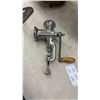 Image 2 : Porkert No. 5 Meat Grinder, Cast Iron Sprinkler, Cast Iron Kettles, Cast Iron Stand, Manual Drills