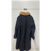 Image 4 : Vintage J. Pilutik Fur Co. Winnipeg Black Persian Lamb Coat with Brown Fur Collar. Sz M-L