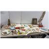Image 1 : Birds of Canada Pics, Manicure Set, Pan-Cake Makeup, 1970 Calendar, Embroidery Thread