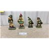 Image 1 : 4 Genuine Devon Ware Figures- Tallest 10”