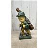 Image 6 : 4 Genuine Devon Ware Figures- Tallest 10”