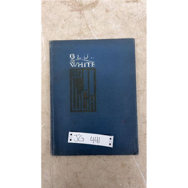Blue and White 1930: The Winnipeg General Hospital Annual Yearbook Published by the Student Nurses