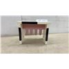 Image 2 : Novelty Wooden Cow Milking Stool with Black and White Print and Pink Udder Design