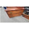 Image 6 : Antique Dresser with Mirror, Cabinet, and Full-Size Bed Frame