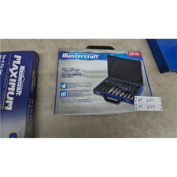 Mastercraft 230-Piece General Purpose Drill Bit Set
