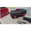 Image 4 : Jobmate Reciprocating Saw (120V, 6.5A, 0-2800 RPM), Tool Box, and Saw Blades