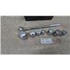 Image 5 : Craftsman 3/4” Drive Ratchet and Sockets, 12-Point Deep Well and Standard with tool box