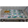 Image 1 : 17 Manitoba and Alberta License Plates