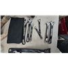 Image 2 : Assorted Wrenches: Crescent 14” and 12” Adjustable Wrenches, Pro Point 8-Piece Metric Wrench Set