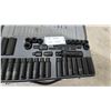 Image 3 : Mastercraft Maximum Socket Set with Case, Impact Sockets, Extensions