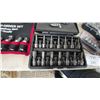 Image 6 : Large Metal Cantilever Tool Box, Socket Sets, Hex Key Sets, Bit Sets