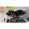 Image 9 : Large Metal Cantilever Tool Box, Socket Sets, Hex Key Sets, Bit Sets