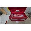 Image 2 : Red 3-Drawer Tool Chest 12”×20×9” . Sockets