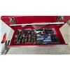 Image 3 : Red 3-Drawer Tool Chest 12”×20×9” . Sockets