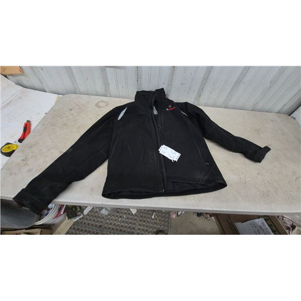 Bosch Heated Jacket, Size Medium, and Black Hooded Air Canada Jacket, 42R