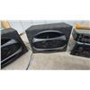Image 3 : Car Audio Lot: 2 Pyle 6 × 9” Speakers in Enclosures, Grundig and GM Car Stereos