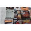 Image 3 : Vintage PC Game and Software Lot: Darklands, Ishido, Jump Jet, Sim City, Falcon, World War II