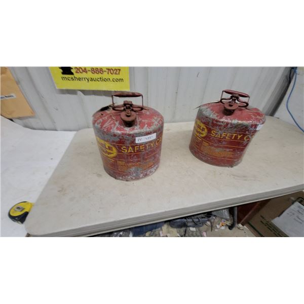 Two Eagle Safety Cans