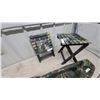 Image 2 : Camo Folding cot, 2 Camo Folding Stools