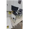 Image 3 : Pair of Folding Director's Chairs with Side Tables