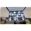 Image 11 : Fastenal 4-Drawer Metal Storage Cabinet with Contents tools and hardware, 20”×15”×16”