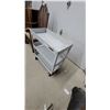 Image 2 : Equiprite 3-Tier Metal Utility Cart on Casters 31”×28”×14”