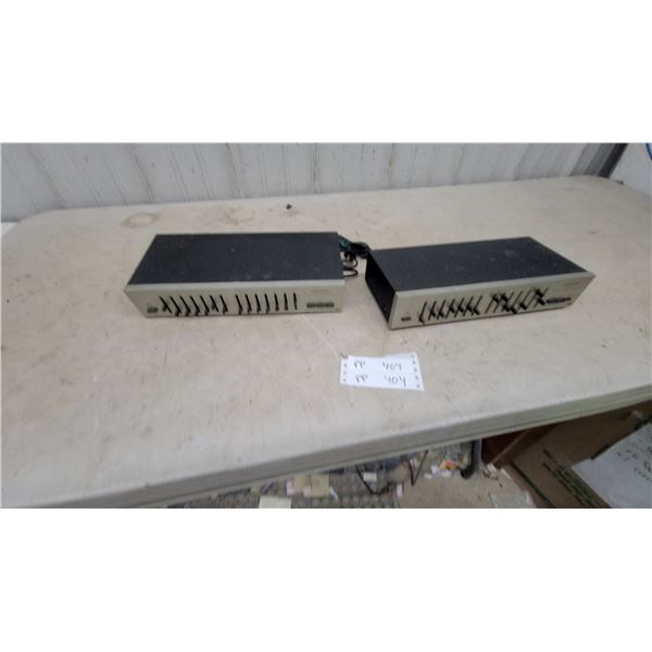 Realistic Seven Band Stereo Frequency Equalizers 2