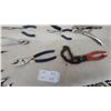 Image 3 : Assorted Pliers and Wrenches: Vise-Grip Locking Pliers, Needle-Nose Pliers