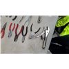 Image 6 : Assorted Pliers and Wrenches: Vise-Grip Locking Pliers, Needle-Nose Pliers