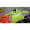 Image 2 : Thinsulate Hi-Vis Jacket, Size Medium, and Hi-Vis Vests