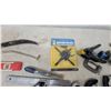 Image 6 : Assorted Hand Tools: Hand Drills, C-Clamps, Drill Bit Sets, Bostitch Stapler