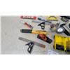 Image 8 : Assorted Hand Tools: Hand Drills, C-Clamps, Drill Bit Sets, Bostitch Stapler