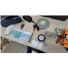 Image 9 : Two Toolboxes, Grinding Wheel, Tire Pressure Gauge
