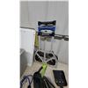 Image 3 : Jobmate 1700 PSI Pressure Washer, Equiprite Hand Truck, Storage Totes, and Garden Tools