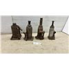 Image 1 : Four Hydraulic Bottle Jacks Including Walker Manufacturing 6 Ton