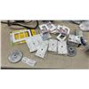 Image 11 : Assorted Electrical Supplies: Halo 983GUWHT Trim Rings, Intermatic Timer, Wall Plates