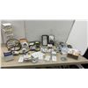 Image 1 : Assorted Electrical Supplies: Halo 983GUWHT Trim Rings, Intermatic Timer, Wall Plates