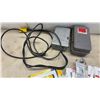 Image 9 : Assorted Electrical Supplies: Halo 983GUWHT Trim Rings, Intermatic Timer, Wall Plates