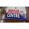 Image 2 : Muffler Centre Wall Clock with Marchmont Limited Lifetime Warranty Muffler Logo 12”×15”
