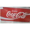 Image 4 : Coca-Cola and Sprite Metal Sign, R "Enjoy Coca-Cola" and "Sprite Trade Mark Reg. 10”×48”