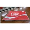 Image 1 : Vintage Coca-Cola “Enjoy” Metal Sign, 10”×21”