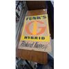 Image 1 : Funk's Hybrid Seed Corn Sign, "Richard Nussey 20”×28”