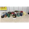 Image 1 : Vintage Oil Can Lot: BA Outboard, Toronto Elevators, Roco, and Gulf