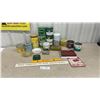 Image 1 : Vintage Tobacco Tins, Premier Supermatic Cigarette Roller, Ashtrays, and Vogue Strips Papers