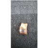 Image 8 : 2 Brooches: Gold-Tone Cat on Crescent Moon, Bird and Rose Magnetic Clip, Ring and copper oval